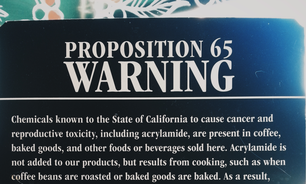 Wie Kalifornien vor Krebs warnt